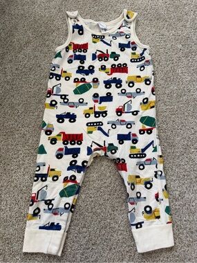 Hanna Andersson Overalls Construction Vehicles